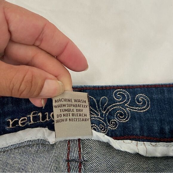 Refugee straight leg jeans size 11 - Picture 4 of 6